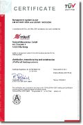 Certifikát ISO